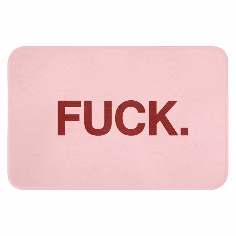Statement - Krachtig - Roze WCmat klein -3d