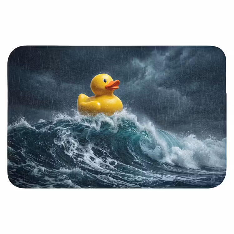 Storm - Badeend - Golven WCmat klein -3d