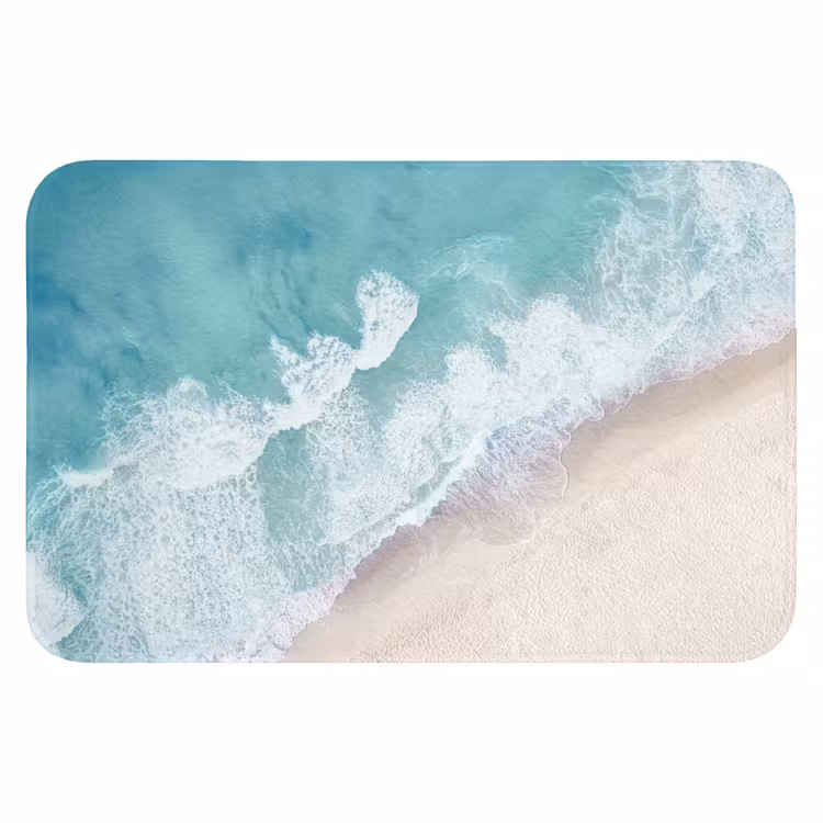 Strand - Zee - Natuur - Zomer WCmat klein -3d