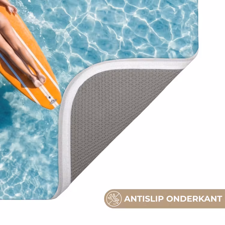 Surfboard - Water - Badpak - Oranje WCmat klein -USP_AntislipNL