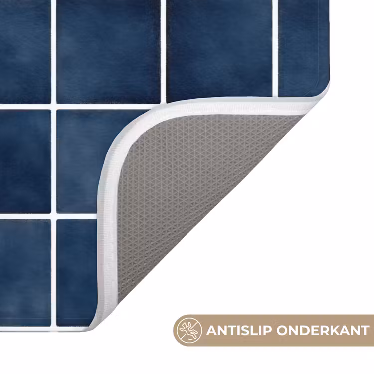 Tegel - Modern - Blauw WCmat klein 1009 -USP_AntislipNL