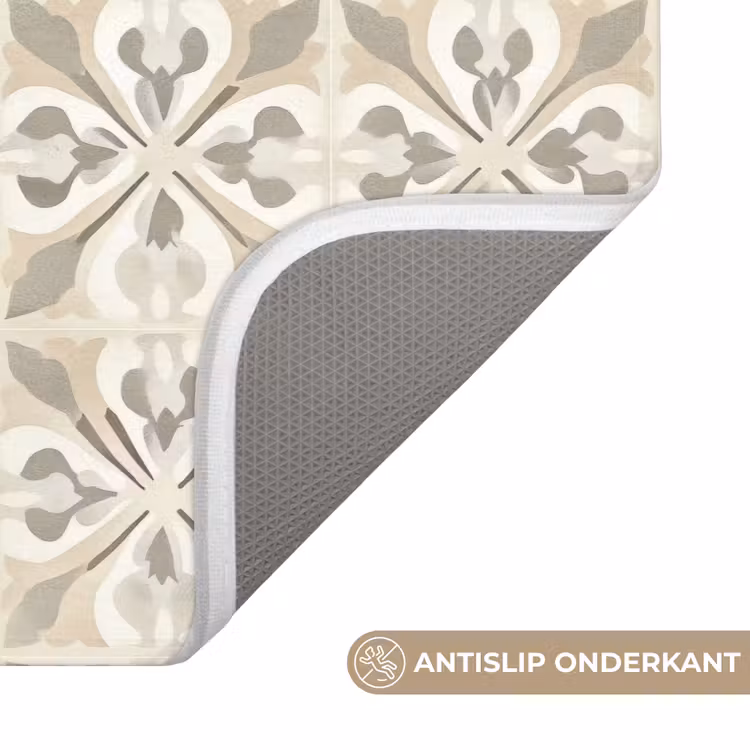 Tegel - Motief - Beige WCmat klein 1009 -USP_AntislipNL