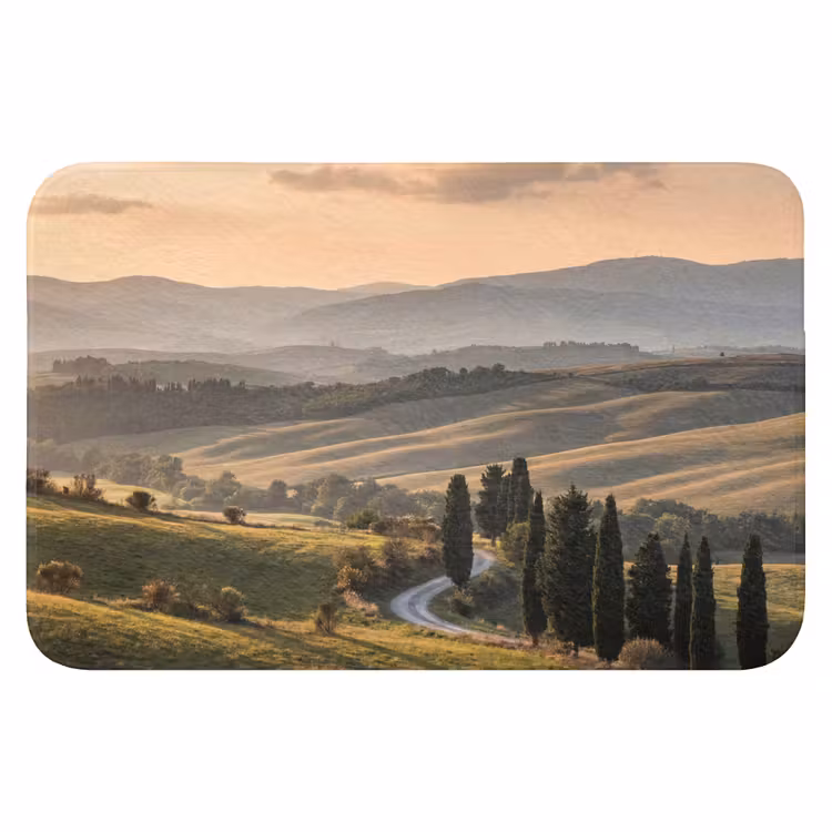 Toscaans - Landschap - Heuvels WCmat klein -3d