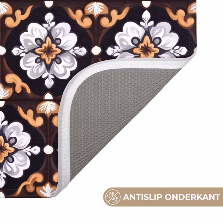 traditioneel - Element - Kleurrijk WCmat klein 1009 -USP_AntislipNL