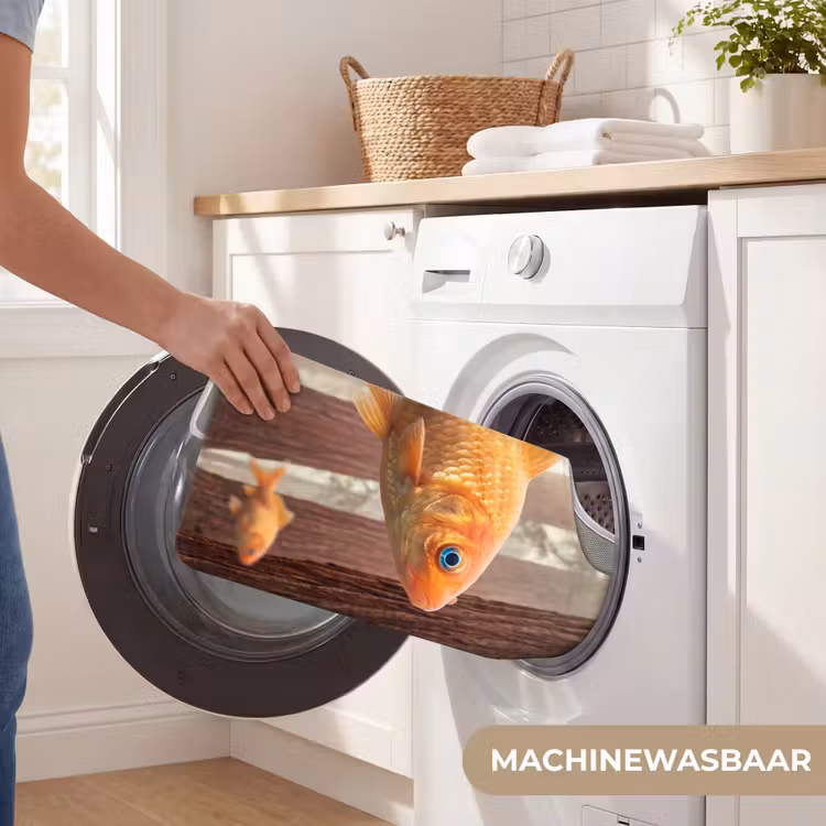 WC Mat - Vis - Bos - Fantasie - Vis - Bos - Fantasie WCmat U-uitsnede middel