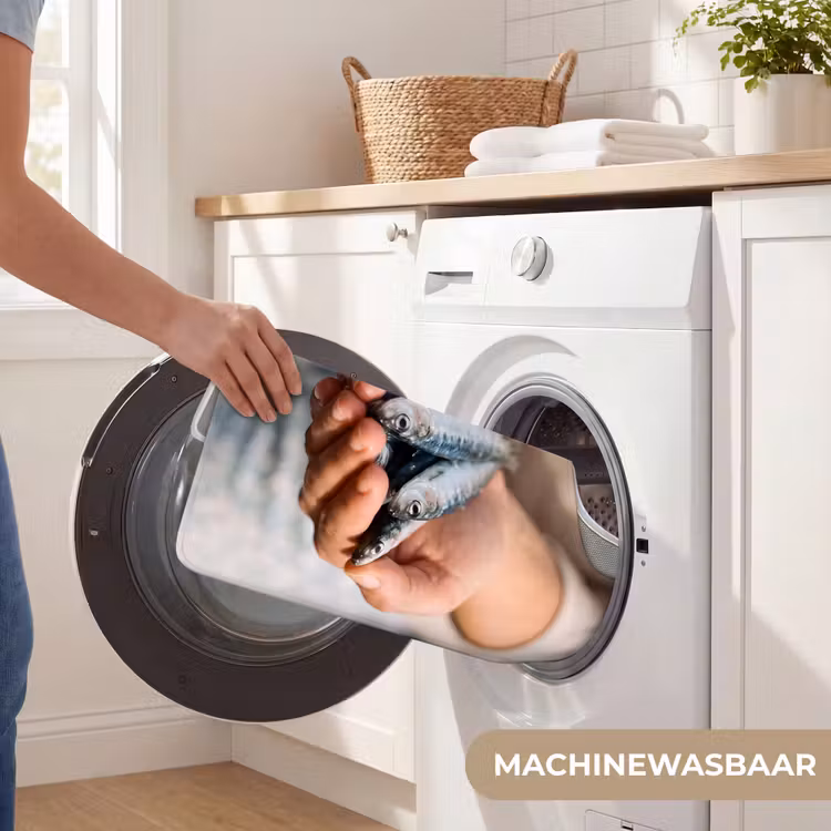 WC Mat - Vis - Handen - Natuur - Vis - Handen - Natuur WCmat U-uitsnede middel