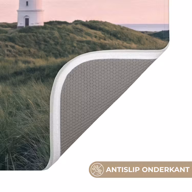 Vuurtoren - Duinlandschap - Zee WCmat klein -USP_AntislipNL