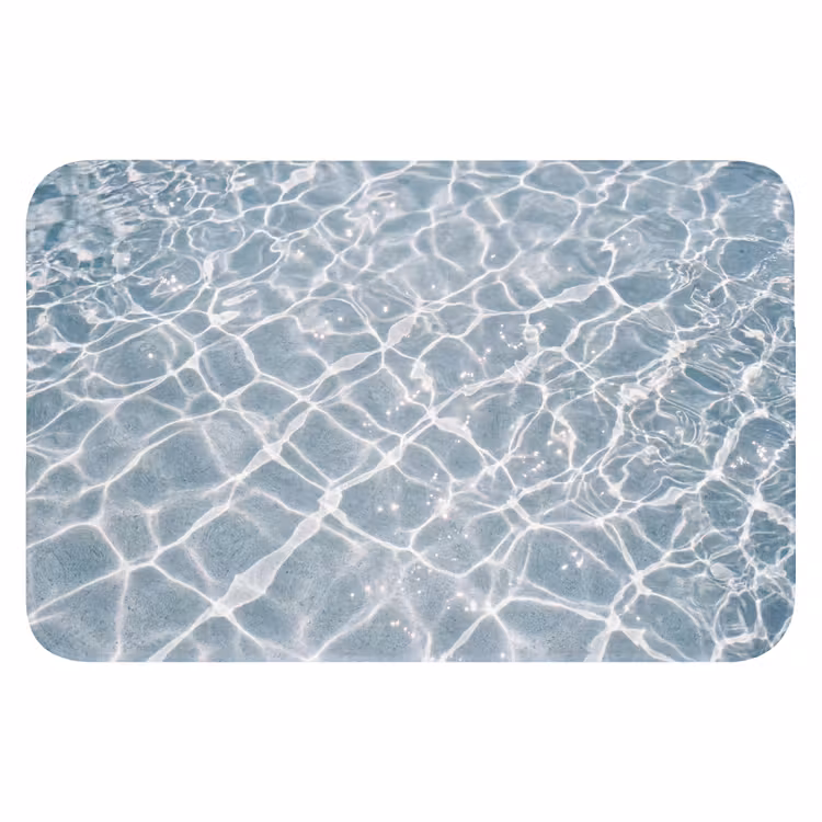 Water - Reflectie - Zonlicht WCmat klein -3d