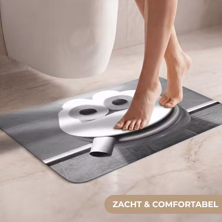 WC - Bril - Grappig - Toilet WCmat klein -USP_ZachtNL