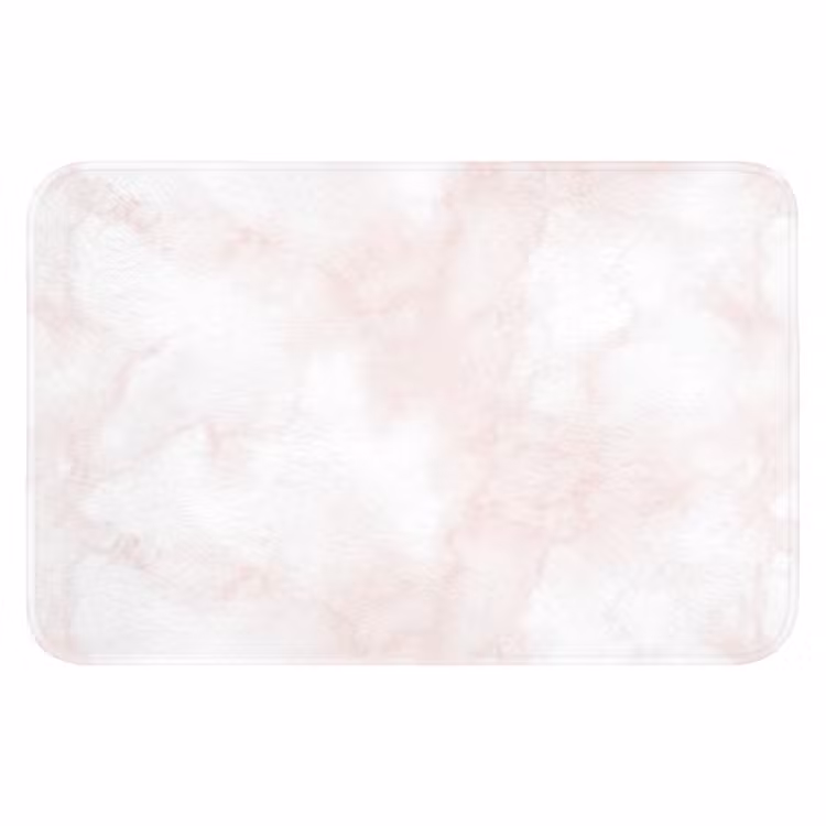 Wolkenstructuur - Roze - Marmer WCmat klein 1009 -3d