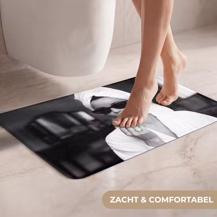 Zonnebril - Vrouw - Zwart - Wit WCmat klein -USP_ZachtNL