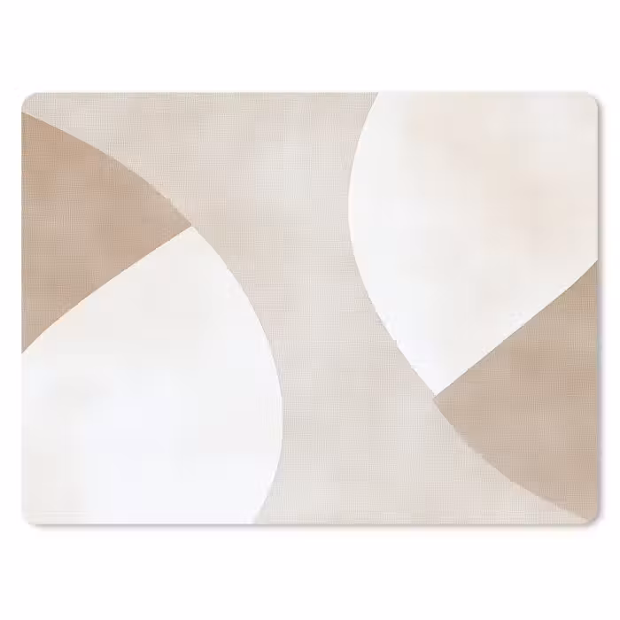 Muismat - Bruin - Japandi - Abstract