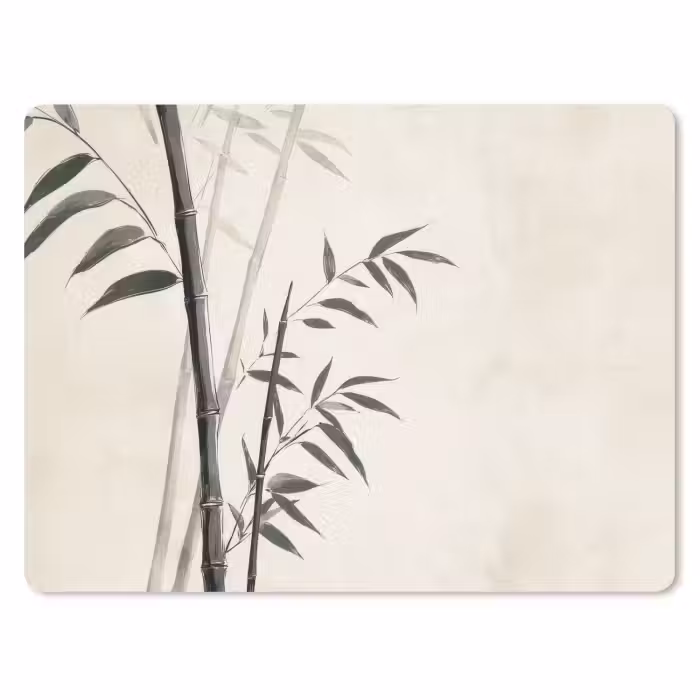 Muismat - Japandi - Bamboe - Beige