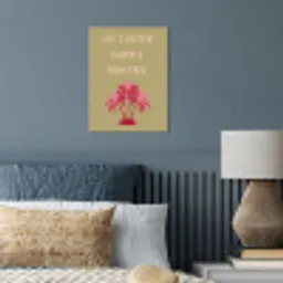 Groen - Zomer - Quote - Palmboom poster papier klein -sfeer2