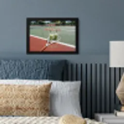 Matcha Club - Tennis - Matcha fotolijst zwart zonder passe partout klein -sfeer3