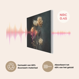 Boeket - Bloemen - Licht - Zwart PET vilt klein -USP_NL