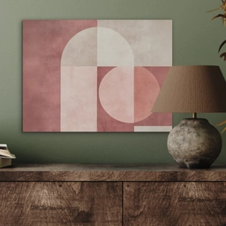 Figuren - Abstract - Roze PET vilt klein -sfeer2