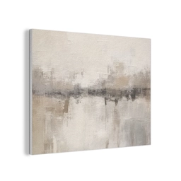 Moderne kunst - Abstract - Beige PET vilt klein -3d