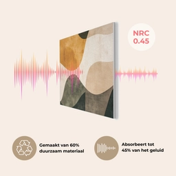 Vormen - Okergeel - Abstract PET vilt klein -USP_NL