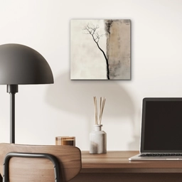 Wabi sabi - Plant - Beige aluminium wit klein -sfeer5