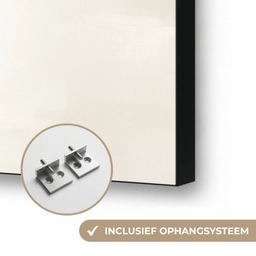 Minimalistisch - Landschap - Dimensie Textielframe zwart klein -USP_ophangsysteemNL