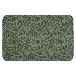 Bladeren - Organisch - Groen Badmat klein 997 -3d