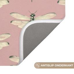Lillibellen - Patroon - Roze Badmat klein 997 -USP_AntislipNL