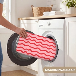 Speels - Patroon - Rood Badmat klein 997 -USP_WasbaarNL
