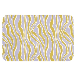 Zebra - Modern - Meerkleurig Badmat klein 997 -3d