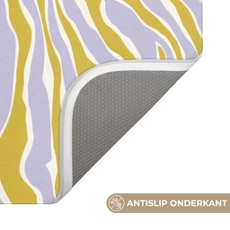 Zebra - Modern - Meerkleurig Badmat klein 997 -USP_AntislipNL