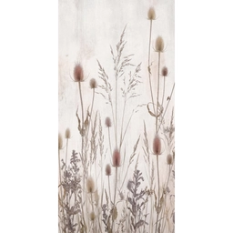 Weidebloemen - Design - Sepia Behang Vlies klein -3d_website