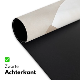 Bruin - Japandi - Abstract Muismat XXL klein -sfeer2