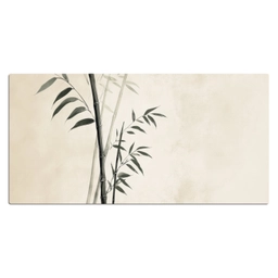 Japandi - Bamboe - Beige Muismat XXL klein -3d_leeg