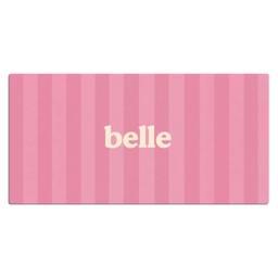 Roze - Gestreept - Belle Muismat XXL klein -3d_leeg