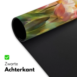 Tulpen - Sprookjesachtig - Kleurrijk Muismat XXL klein -sfeer2