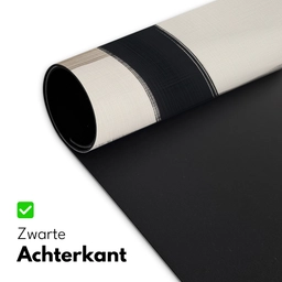 Zwart - Abstract - Japandi Muismat XXL klein -sfeer2
