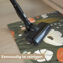 Bloemen - Illustratie - Groen Deurmat klein -reinigen_NL