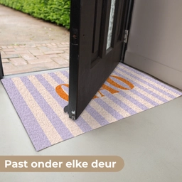 Ciao - Quote - Pastel - Strepen Deurmat klein -USP_NL