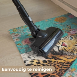 Luipaard - Bloemen - Kroon Deurmat klein -reinigen_NL