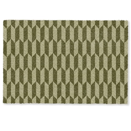Patroon - Abstract - Groen - Vlakken Deurmat klein -zkaufland3d