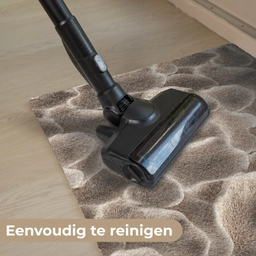 Waaiervorm - Beige - Vezel textuur Deurmat klein 898 -reinigen_NL