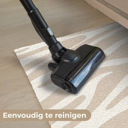 Zebraprint - Beige - Wit - Dierenprint Deurmat klein -reinigen_NL