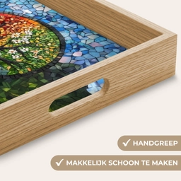 Boom - Seizoenen - Mozaïek - Bergen Dienblad Rechthoek middel -USP_HandgreepNL