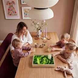 Groente - Sla - Groen Dienblad Rechthoek middel -sfeer4