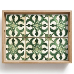 Interieur - Keramiek - Decoratie - Spaans Dienblad Rechthoek middel -z3d_shopping