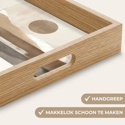 Minimalistisch - Landschap - Dimensie Dienblad Rechthoek middel -USP_HandgreepNL