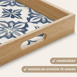 Tegels - Spaans - Patronen - Keramiek Dienblad Rechthoek middel -USP_HandgreepNL