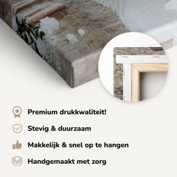 Foto op canvas - detail