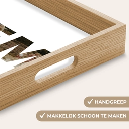 Mem - Lettercollage Dienblad Rechthoek middel -USP_HandgreepNL