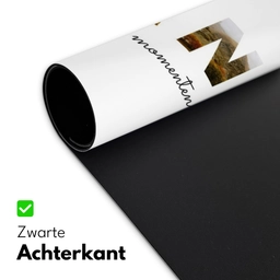 Bedankt - Lettercollage Muismat XXL klein -sfeer2
